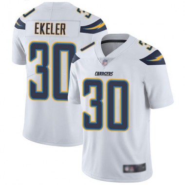 Los Angeles Chargers NFL Football Austin Ekeler White Jersey Men Limited #30 Road Vapor Untouchable